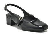 Sapato Sling Back Mary Jane Via Marte 070-002-01 Feminino