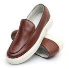 Sapato Slip on Masculino Sola Alta Couro Legítimo Conforto Sapato Slip on Masculino Sola Alta Couro Legítimo Conforto