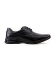 Sapato Smart Democrata Air Spot Couro Preto Sapato Smart Democrata Air Spot Couro Preto