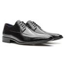 Sapato Social Amarrar Masculino Major Preto Conforto