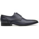 Sapato Social Azul Marinho em Couro 32207