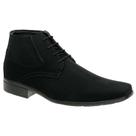 Sapato Social Cano Alto Basico Pires Shoes com Cadarço Bico Fino e Sola Leve
