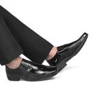 Sapato Social Casual Masculino Bico Quadrado Loafer Sport Fino 1041