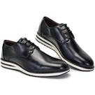Sapato Social Casual Masculino Derby Oxford De Cadarço Super Macio e Leve