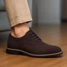Sapato Social Casual Masculino Derby Oxford Em Camurça Super Leve E Macio Sapato Social Casual Masculino Derby Oxford Em Camurça Super Leve E Macio