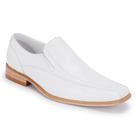Sapato Social Centuria em Couro Elástico Branco