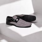 Sapato Social Cinza Masculino Leve Confortado Estilo Primavera 25