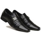 Sapato Social Confort Macio Confortável Luxo 70019 Preto