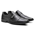 Sapato Social Confortavel M&d Store Aberto com Bico Redondo e Sola Borracha