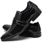 Sapato Social Confortável Masculino Barcelona Preto Vogado Shoes