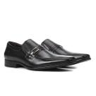 Sapato Social Couro Democrata Prime Masculino Preto