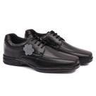 Sapato Social COURO Legitimo Masculino Preto Marrom Estilo Conforto