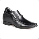 Sapato Social Couro Rafarillo Masculino Elástico Salto 7cm Sapato Social Couro Rafarillo Masculino Elástico Salto 7cm