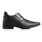 Sapato Social Couro Rafarillo Masculino Salto 7cm Conforto