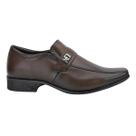 Sapato Social de Couro Masculino Jota Pê 77501 Air Magic Marrom