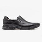 Sapato Social Democrata Comfort Air Spot Couro Masculino