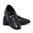 Sapato social infantil Casual Masculino em Verniz material sintético