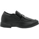 Sapato Social Infantil Juvenil Menino com Fivela Sames 9239