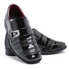 Sapato Social Infantil Menino Casual Bico Quadrado Leve e Confortável Para Daminho Sapato Social Infantil Menino Casual Bico Quadrado Leve e Confortável Para Daminho