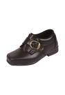 Sapato Social Infantil Menino Fivela Preto