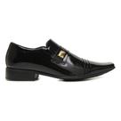 Sapato Social Jota Pe Preto Verniz Air Prince 73489 Sapato Social Jota Pe Preto Verniz Air Prince 73489