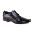 Sapato Social Kit Rafarillo Couro Preto- Preto 79382 Sapato Social Kit Rafarillo Couro Preto- Preto 79382