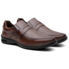 Sapato Social Loafer Masculino Anti Stress Gravatinha Ortopedico Couro