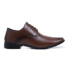 Sapato Social Masculino Anti-Stress Sport Fino Marrom Confort Strac