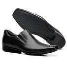 Sapato Social Masculino Calvest em Couro de Calçar Preto Tradicional - 2305B461 Tamanho:40COR:Preto