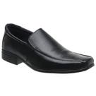 Sapato Social Masculino Clássico Italiano Couro Confort Preto Liso Sapato Social Masculino Clássico Italiano Couro Confort Preto Liso