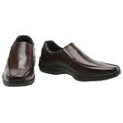 Sapato Social Masculino Comfort Couro Bico Quadrado Ortopédico Macio Café Sapato Social Masculino Comfort Couro Bico Quadrado Ortopédico Macio Café