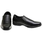 Sapato Social Masculino Confort Couro Adulto Infantil Leve