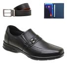 Sapato Social Masculino Conforto Antiestresse + Cinto E Carteira 5040 Sapato Social Masculino Conforto Antiestresse + Cinto E Carteira 5040