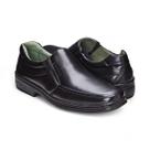 Sapato Social Masculino Conforto Couro Carneiro Preto Leveterapia Sapato Social Masculino Conforto Couro Carneiro Preto Leveterapia