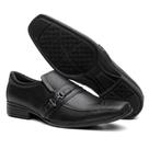 Sapato Social masculino couro calce fácil LL 240-5 preto