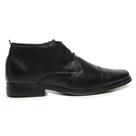 Sapato Social Masculino Couro Cano Curto Design Oxford Bico Longo Formal Elegante Confortável