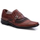 Sapato Social Masculino Couro Detalhe Cobra Conforto Estilo Sapato Social Masculino Couro Detalhe Cobra Conforto Estilo