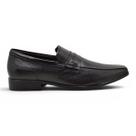 Sapato Social Masculino Democrata Unique Mocassim Couro - Preto Sapato Social Masculino Democrata Unique Mocassim Couro - Preto