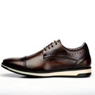Sapato Social Masculino Derby Moderno Couro Oxford Confortável Sapato Social Masculino Derby Moderno Couro Oxford Confortável