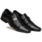 Sapato Social Masculino Elástico Metal Confortável Moderno Sapato Social Masculino Elástico Metal Confortável Moderno