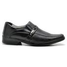 Sapato Social Masculino em Ranster 011-PRETO