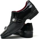 Sapato Social Masculino Envernizado Elegância e Conforto para Todas as Ocasiões!