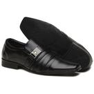 Sapato Social Masculino Estilo Elástico Linha Premium Conforto Cor Preto Sapato Social Masculino Estilo Elástico Linha Premium Conforto Cor Preto