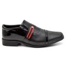 Sapato Social Masculino Estilo Italiano Em Verniz Elegante Fino Formal Gala Confortável Leve
