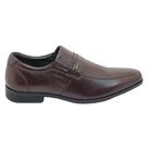 Sapato Social Masculino Ferracini Couro London Slim Casual Confortavel