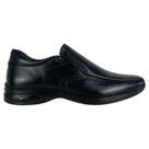 Sapato Social Masculino Jota Pe 3D Confort em Couro Legitimo Original Cor:Preto1Tamanho:40