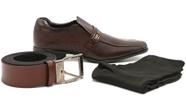 Sapato Social Masculino Kit 4 Em 1 Rafarillo 34064 Sapato Social Masculino Kit 4 Em 1 Rafarillo 34064