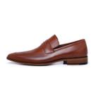 Sapato Social Masculino Loafer Paulo Vieira - 122 - Caramelo