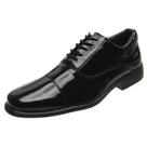 Sapato Social Masculino Militar Cadarço Preto Confortável Bico Redondo Sapato Social Masculino Militar Cadarço Preto Confortável Bico Redondo