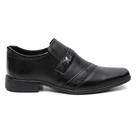 Sapato Social Masculino mocassim couro bovino sola borracha antiderrapante leve macio